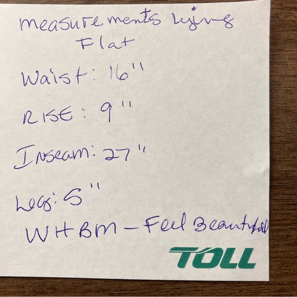 White House Black Market Feel Beautiful Size 10 Skinny Jeans Tan trim on Pockets - Picture 9 of 12